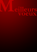 Voeux audacieux en rouge pour 2026